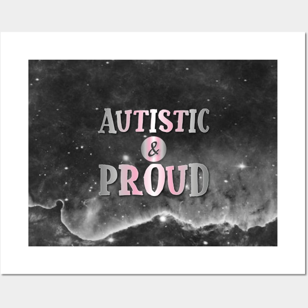 Autistic and Proud: Demigirl Wall Art by SarahCateCreations